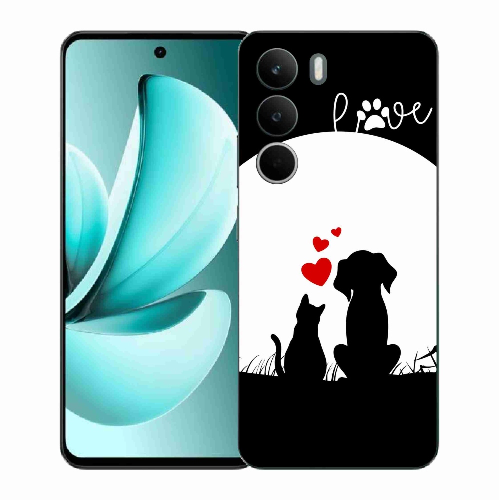 Gélový kryt mmCase na Realme C71 - zvieracia láska