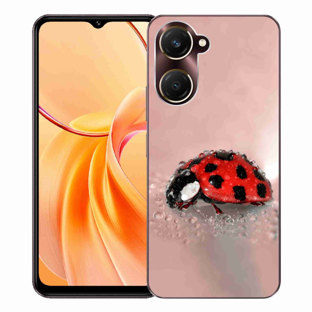 Gélový kryt mmCase na Vivo Y28s 5G - lienka