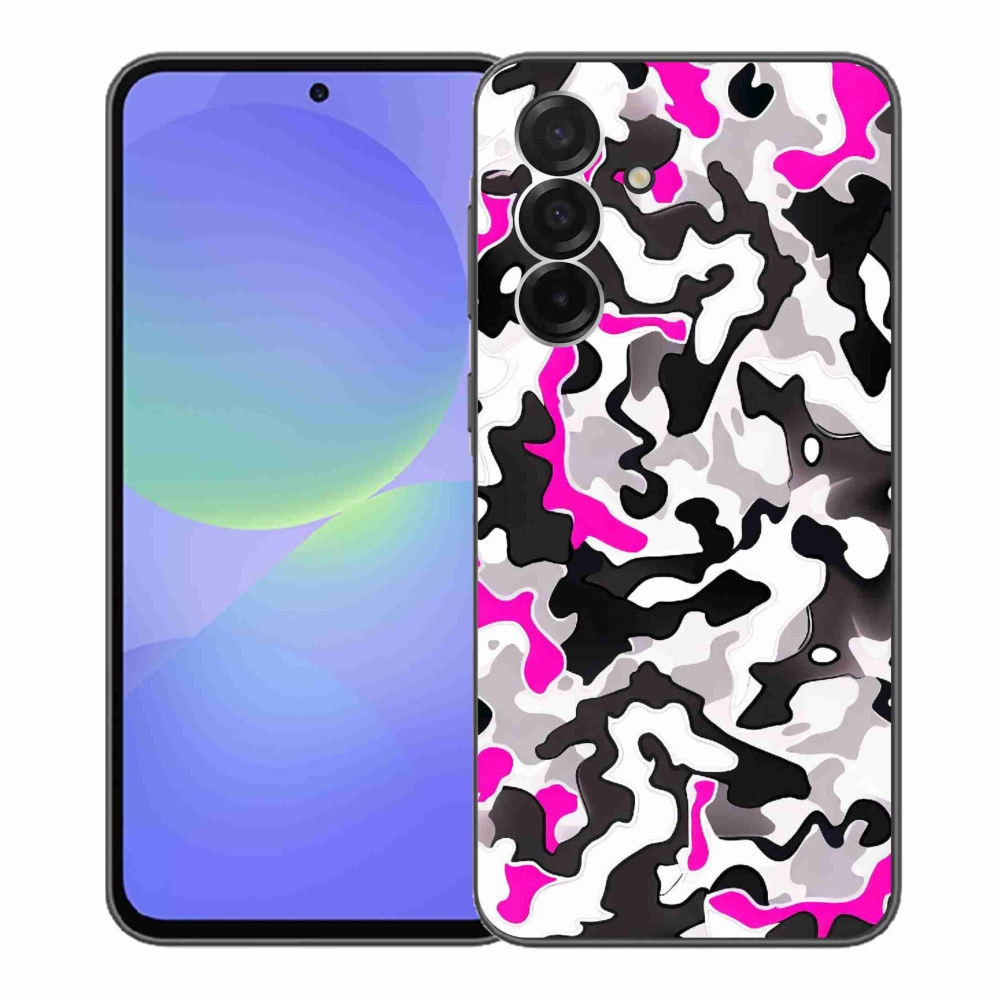 Gélový kryt mmCase na Samsung Galaxy A36 5G - maskáčový vzor 5