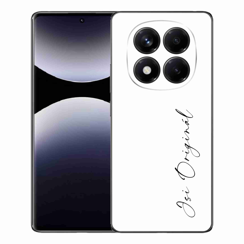 Gélový kryt mmCase na Xiaomi Redmi Note 14 Pro - si originál biele pozadie