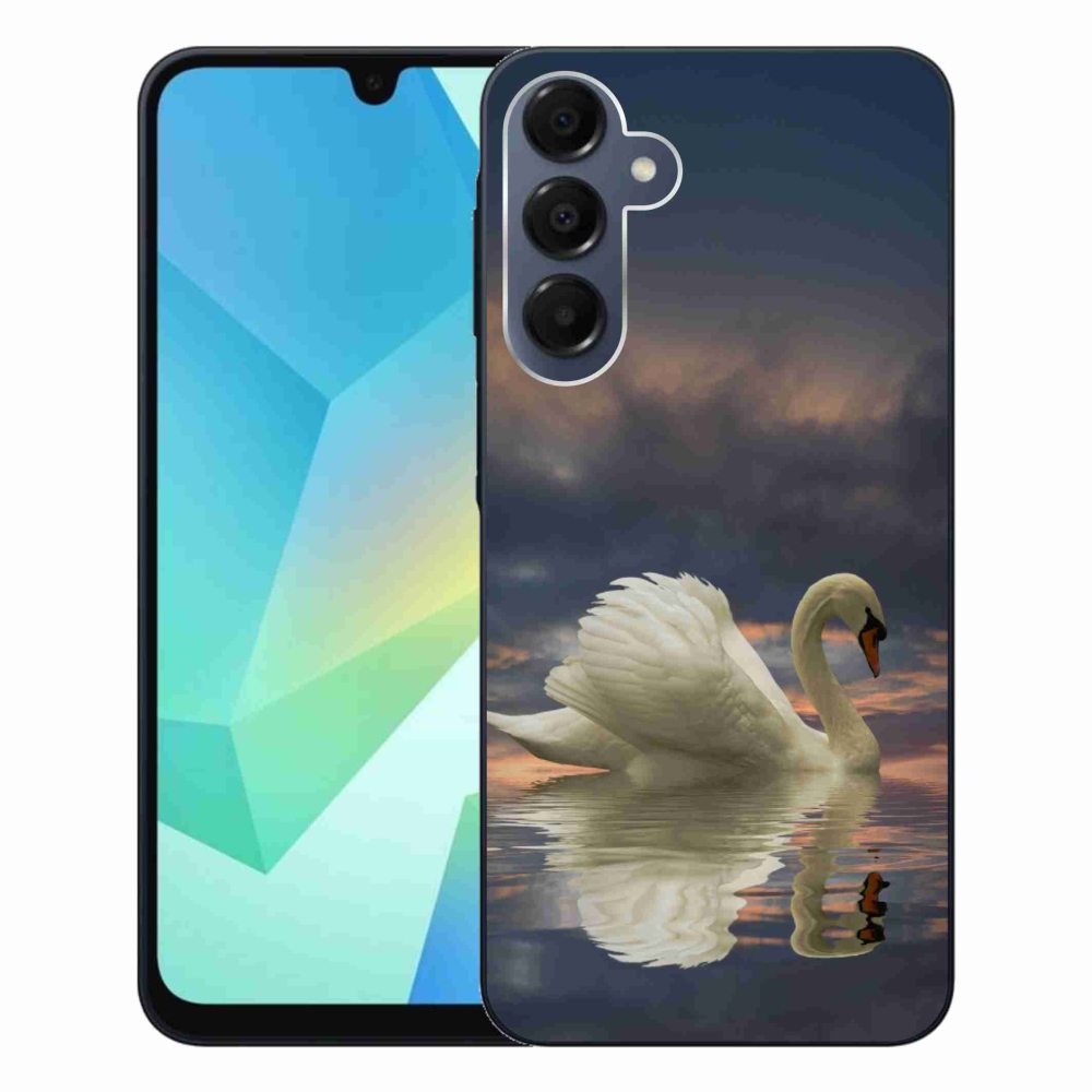 Gélový kryt mmCase na Samsung Galaxy A16 4G/5G - labuť