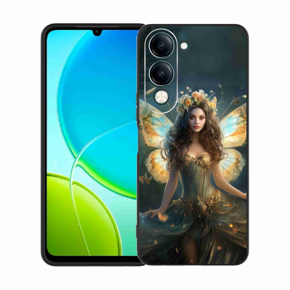 Gélový kryt mmCase na Vivo Y29s 5G - motýlia žena