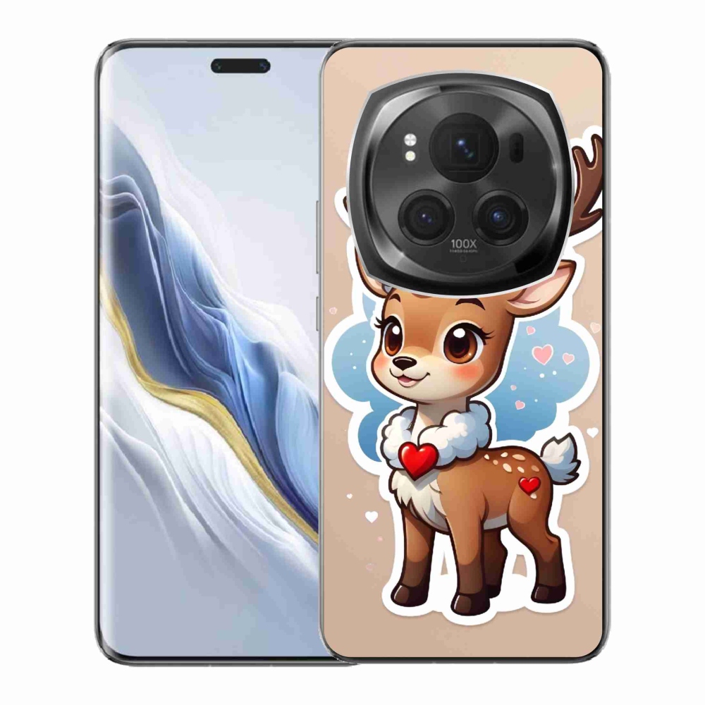 Gélový kryt mmCase na Honor Magic 6 Pro 5G - kreslený sob