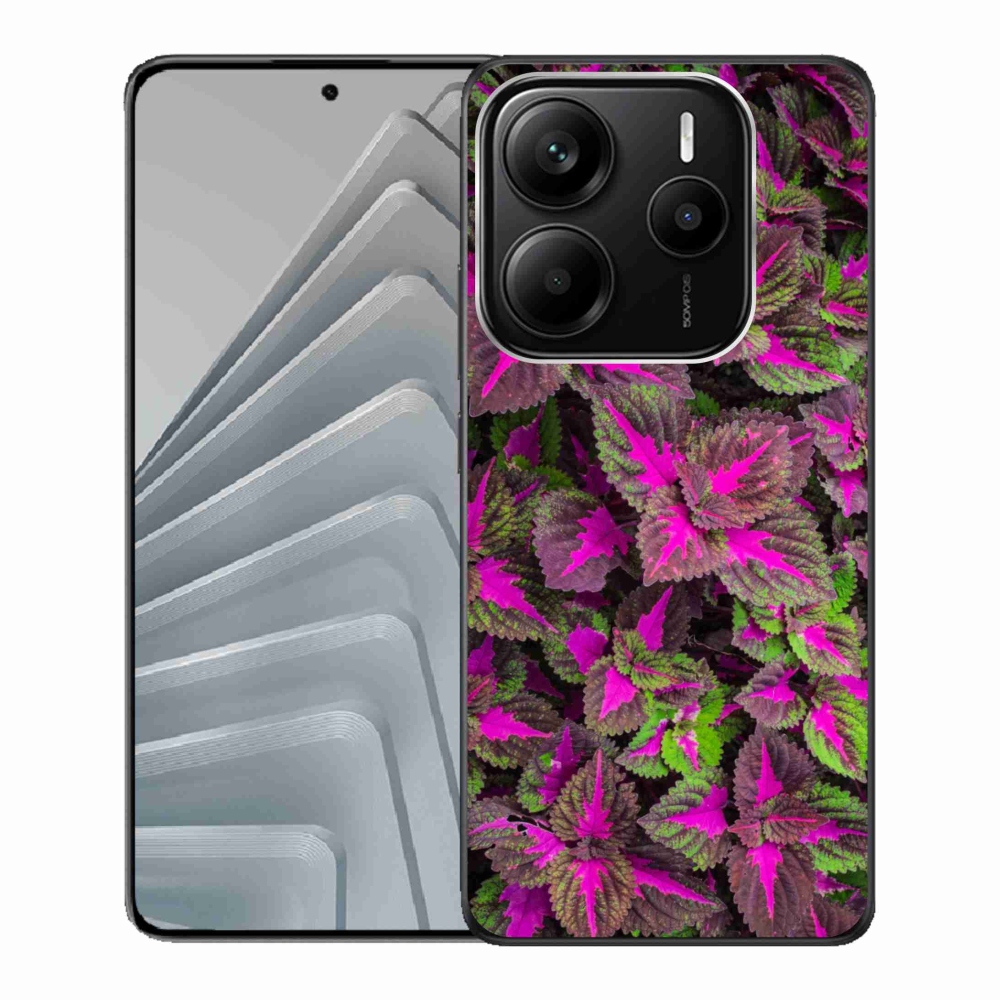 Gélový kryt mmCase na Xiaomi Redmi Note 14 5G - kvety 10