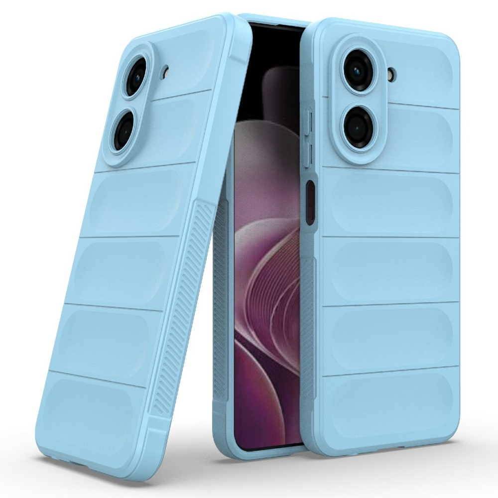 Rugg odolný gélový obal na Xiaomi Redmi A5 (171.7x77.8x8.3mm) - svetlomodrý