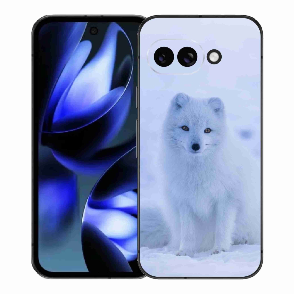 Gélový kryt mmCase na Google Pixel 9a - polárna líška