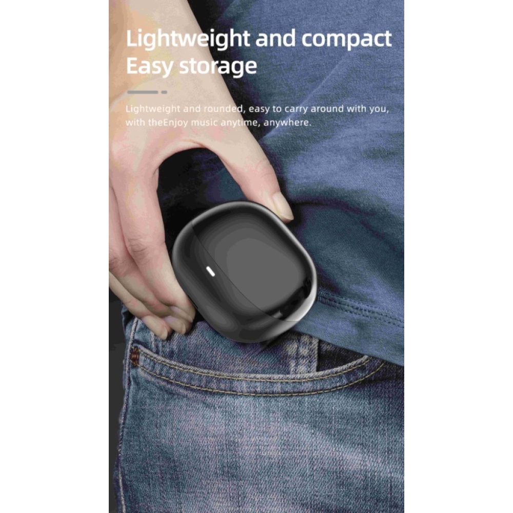 Swissten bluetooth slúchadlá ANC Focus - čierne