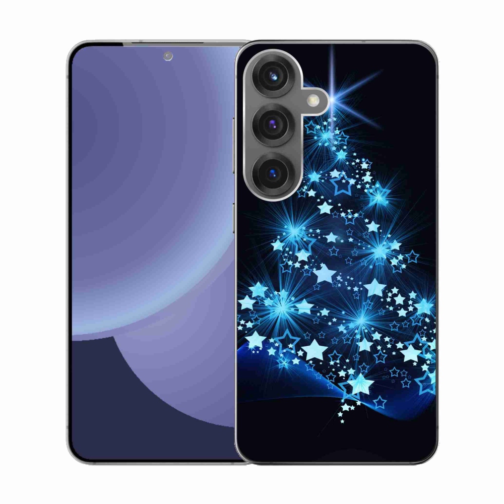 Gélový kryt mmCase na Samsung Galaxy S25 - vianočný stromček