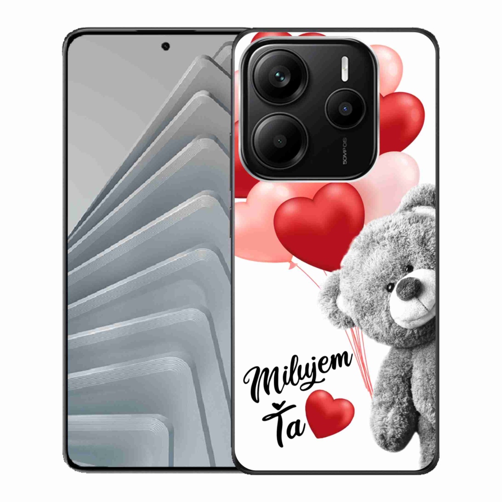 Gelový kryt mmCase na Xiaomi Redmi Note 14 5G - milujem Ťa sk