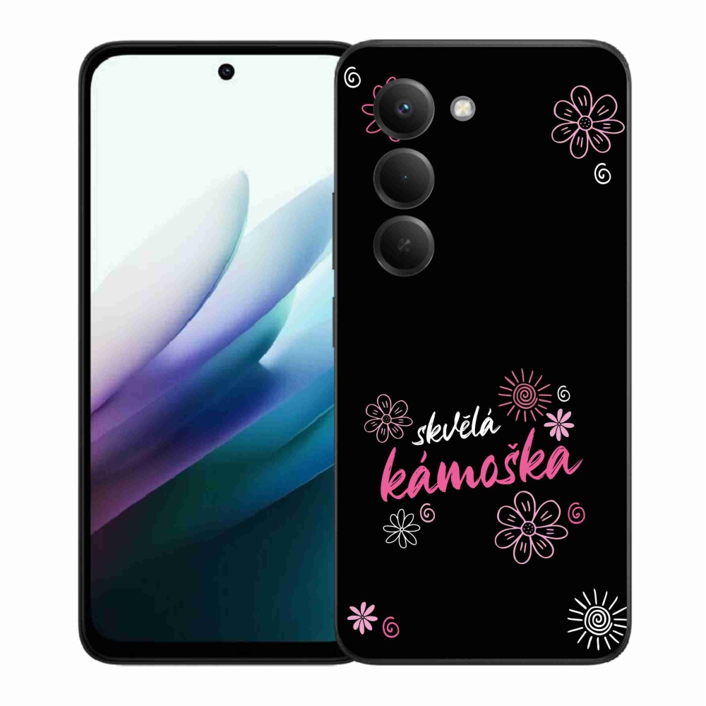 Gélový kryt mmCase na Xiaomi Redmi 15 4G/5G (171mm) - skvelá kamoška čierne pozadie