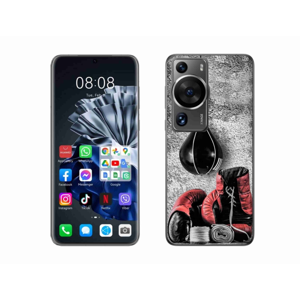 Gélový kryt mmCase na Huawei P60 Pro - boxovacie vrece a rukavice