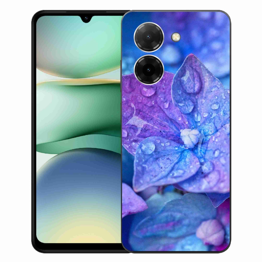 Gélový kryt mmCase na Xiaomi Redmi A5 - fialový kvet