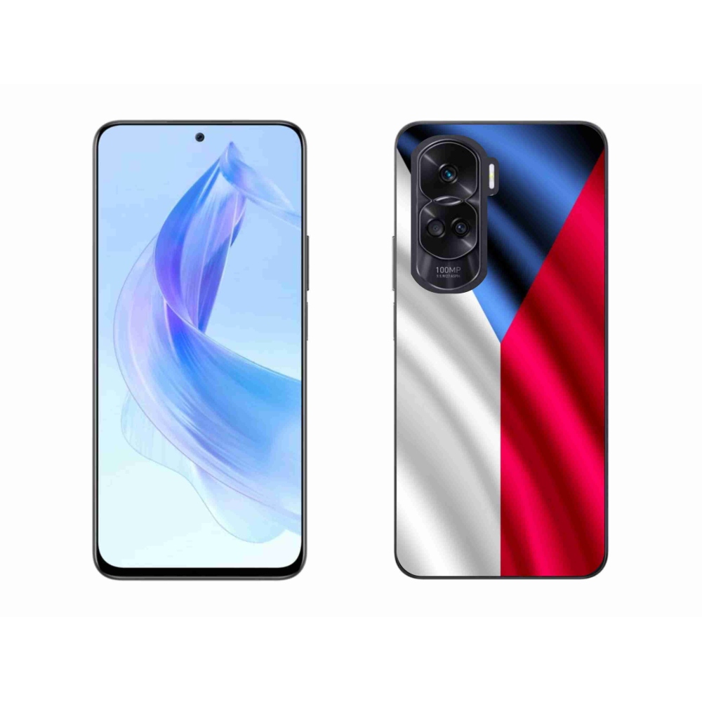 Gélový kryt mmCase na Honor 90 Lite - česká vlajka