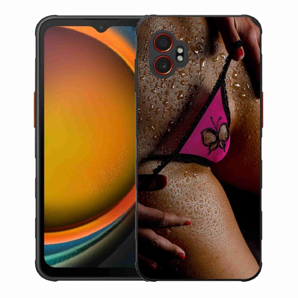 Gélový kryt mmCase na Samsung Galaxy Xcover 7 Pro - sexy žena