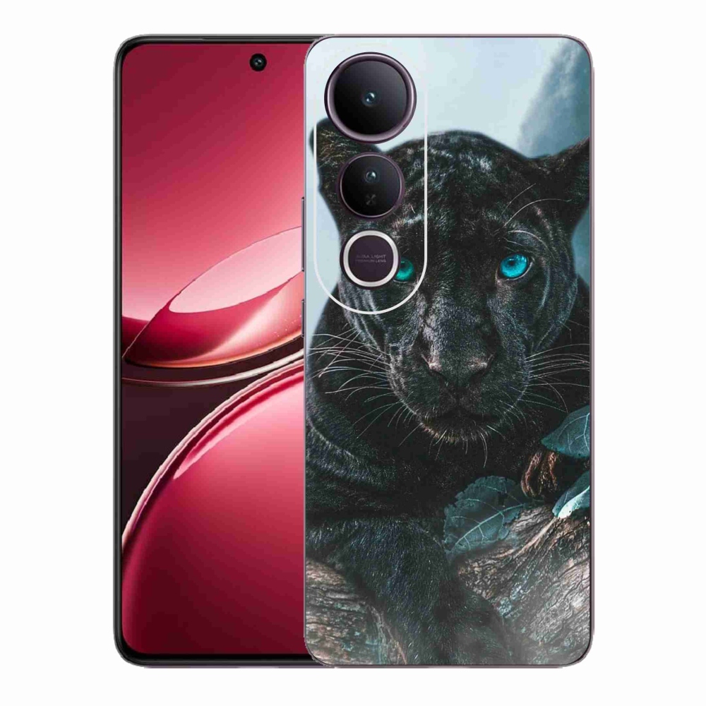 Gélový kryt mmCase na Vivo V50 Lite 4G/5G - čierny panter