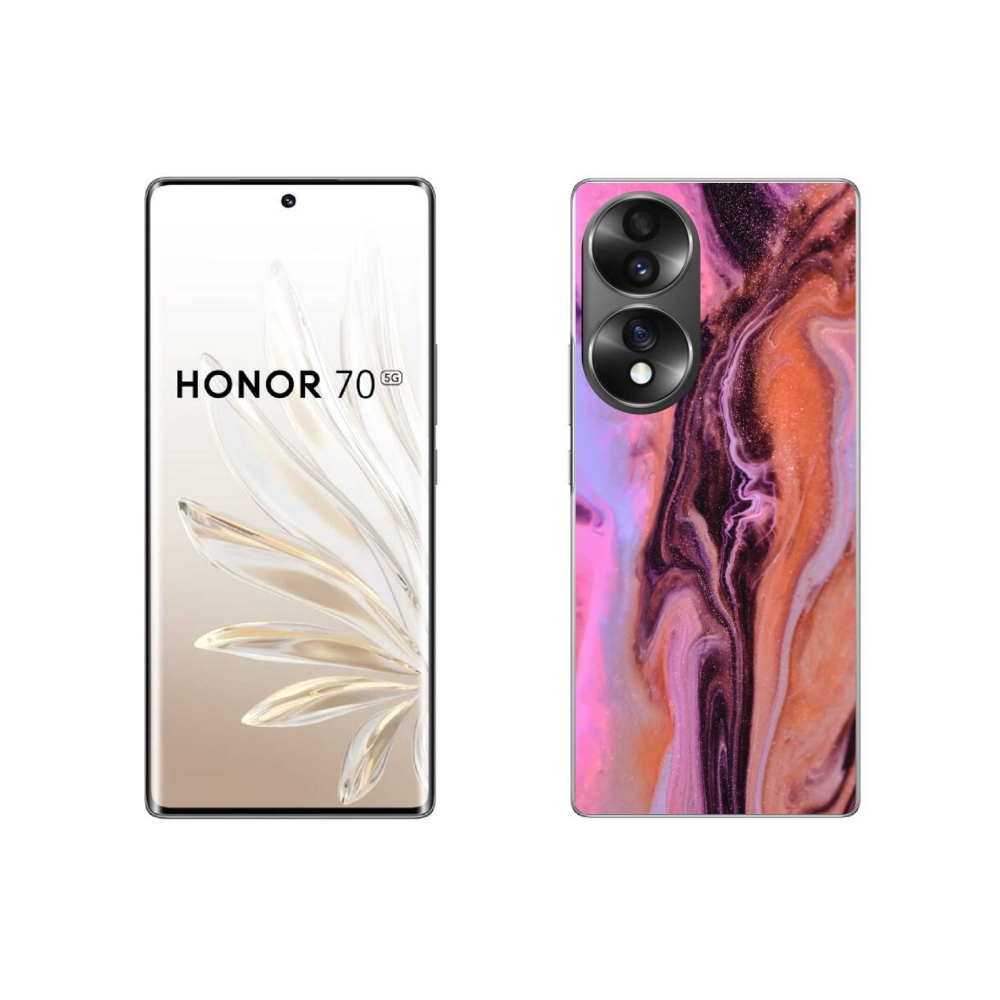 Gélový kryt mmCase na Honor 70 - abstrakt 26