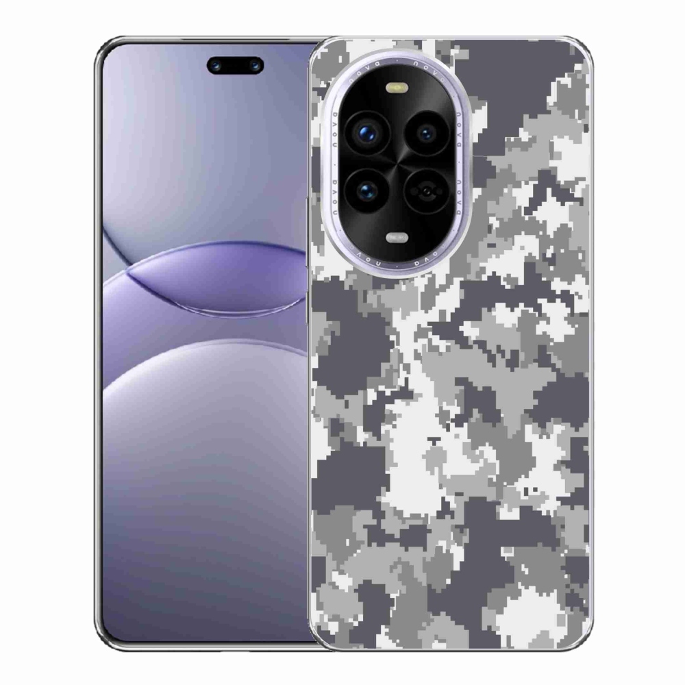 Gélový kryt mmCase na Huawei Nova 13 Pro 5G - maskáčový vzor 2