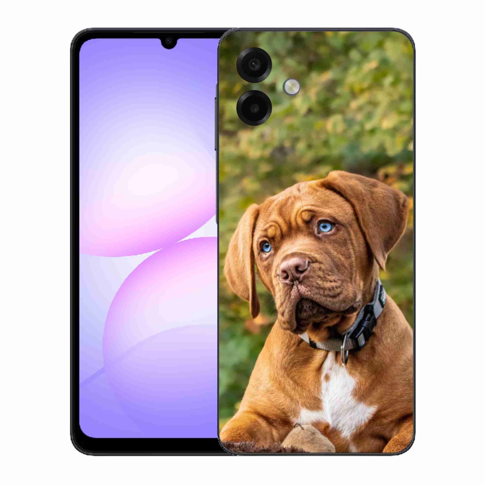 Gélový kryt mmCase na Samsung Galaxy A07 4G - šteňa