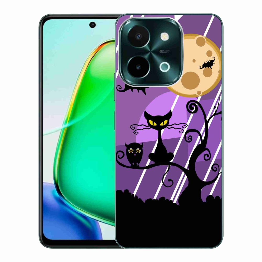 Gélový kryt mmCase na Vivo Y28 - halloween
