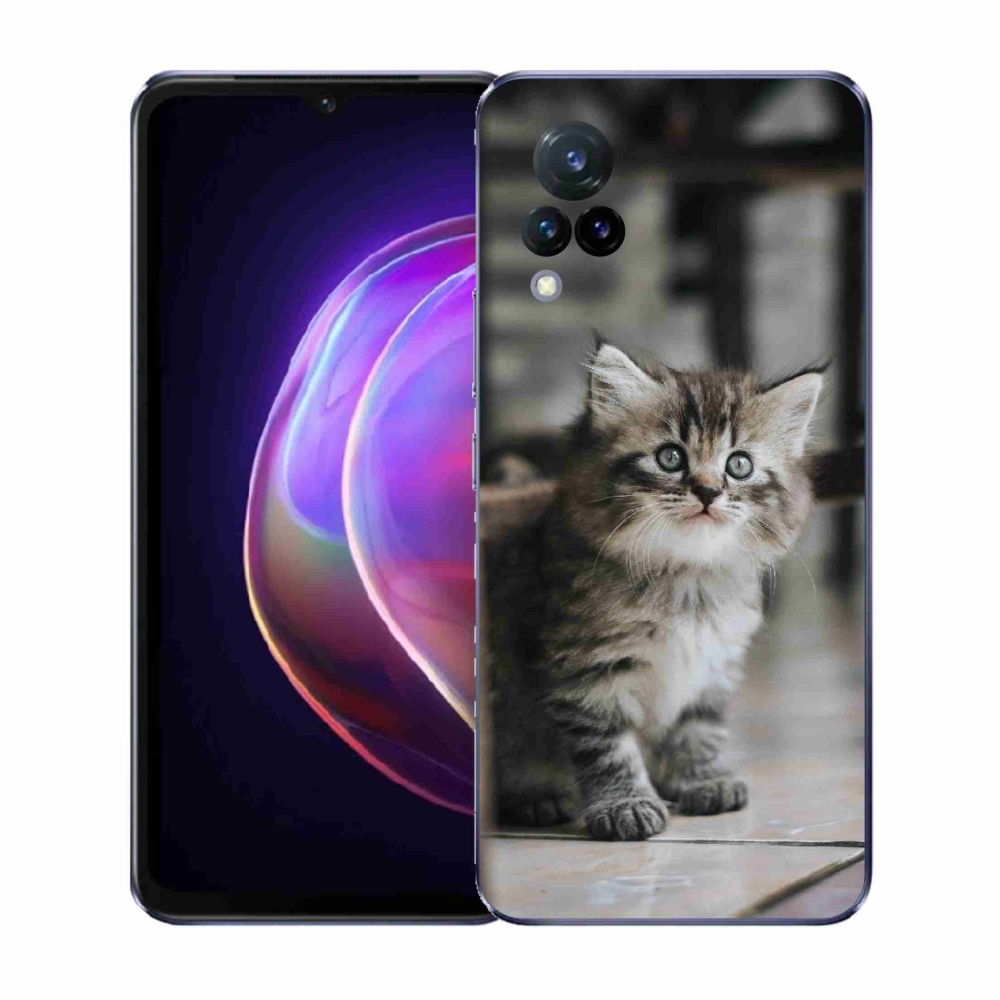Gélový kryt mmCase na Vivo V21 4G/5G - mačiatko