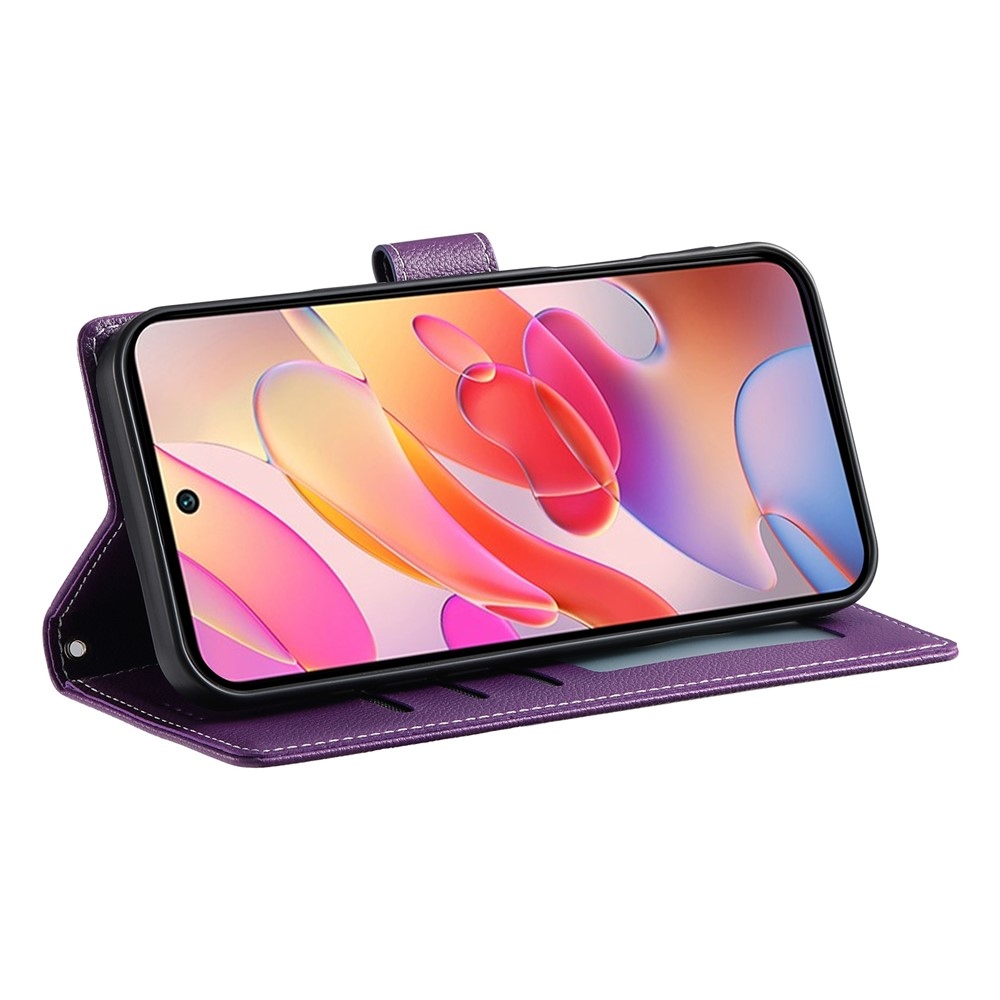 Snap knižkové púzdro na Samsung Galaxy A17 5G - fialové