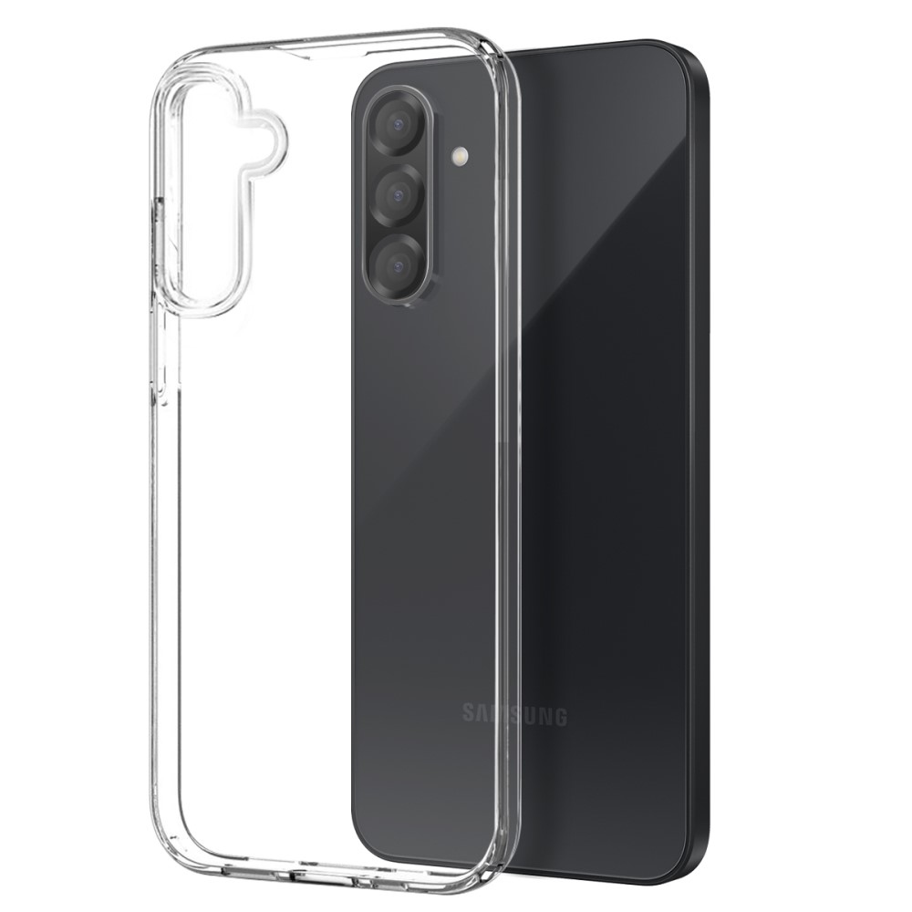 NORTHJO priehľadný gélový obal + tvrdené sklo na Samsung Galaxy A36 5G - priehľadný