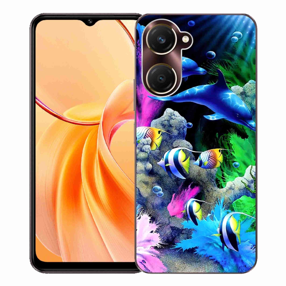 Gélový kryt mmCase na Vivo Y28s 5G - morský svet