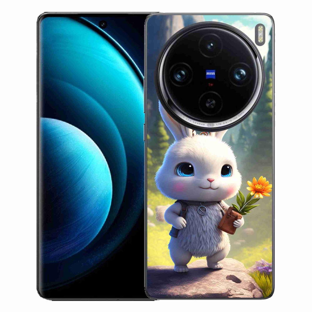 Gélový kryt mmCase na Vivo X100 Pro 5G - roztomilý zajačik