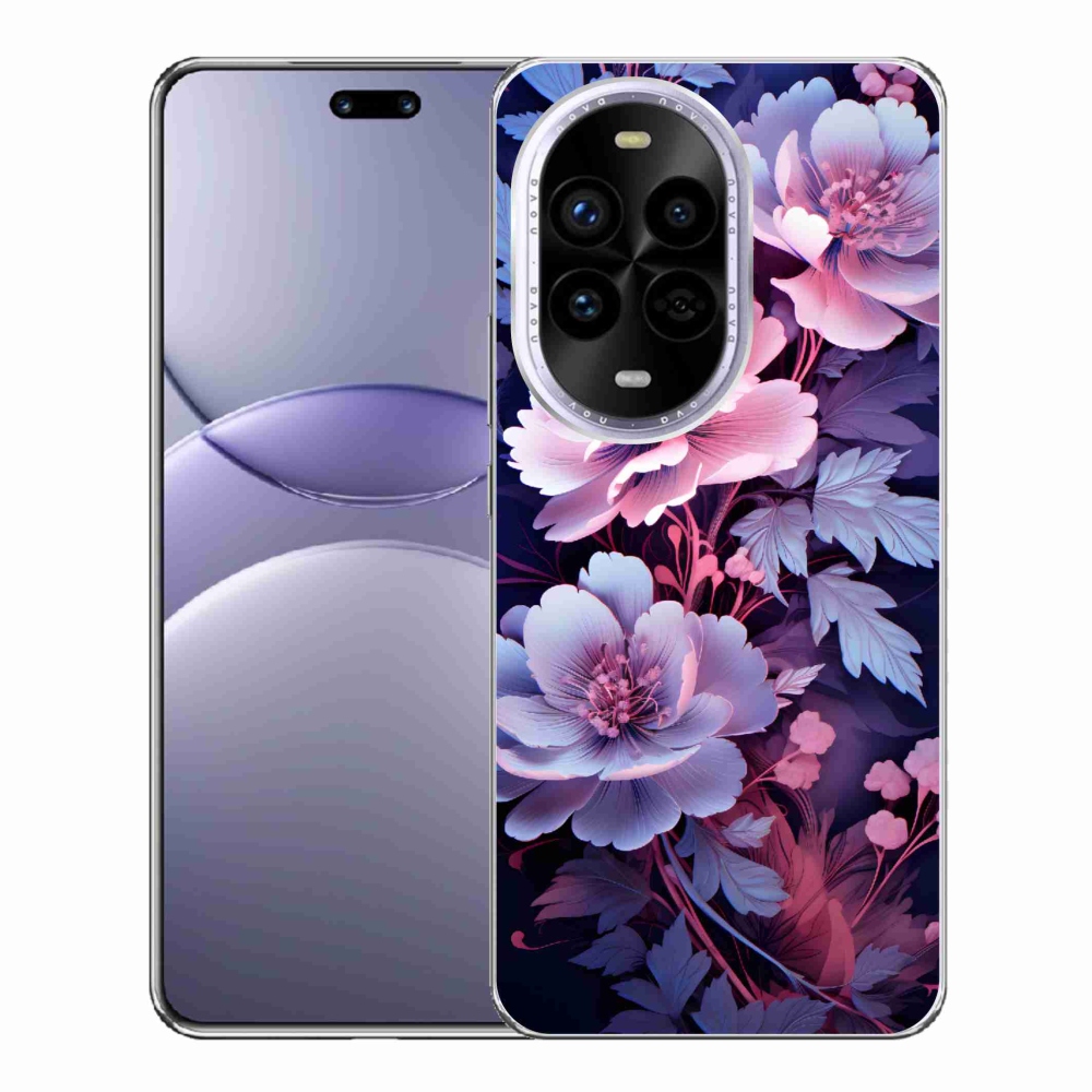 Gélový kryt mmCase na Huawei Nova 13 Pro 5G - kvety 11