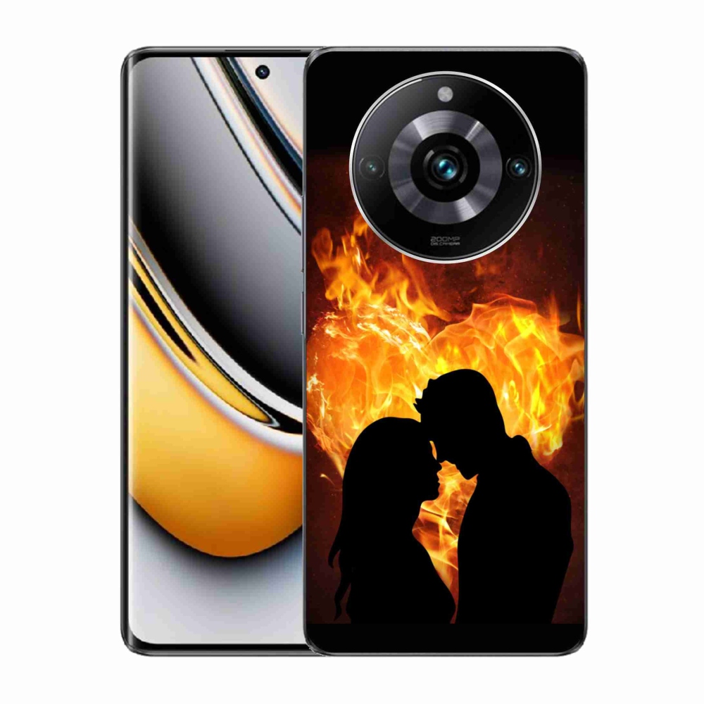 Gélový obal mmCase na Realme 11 Pro/11 Pro+ - ohnivá láska