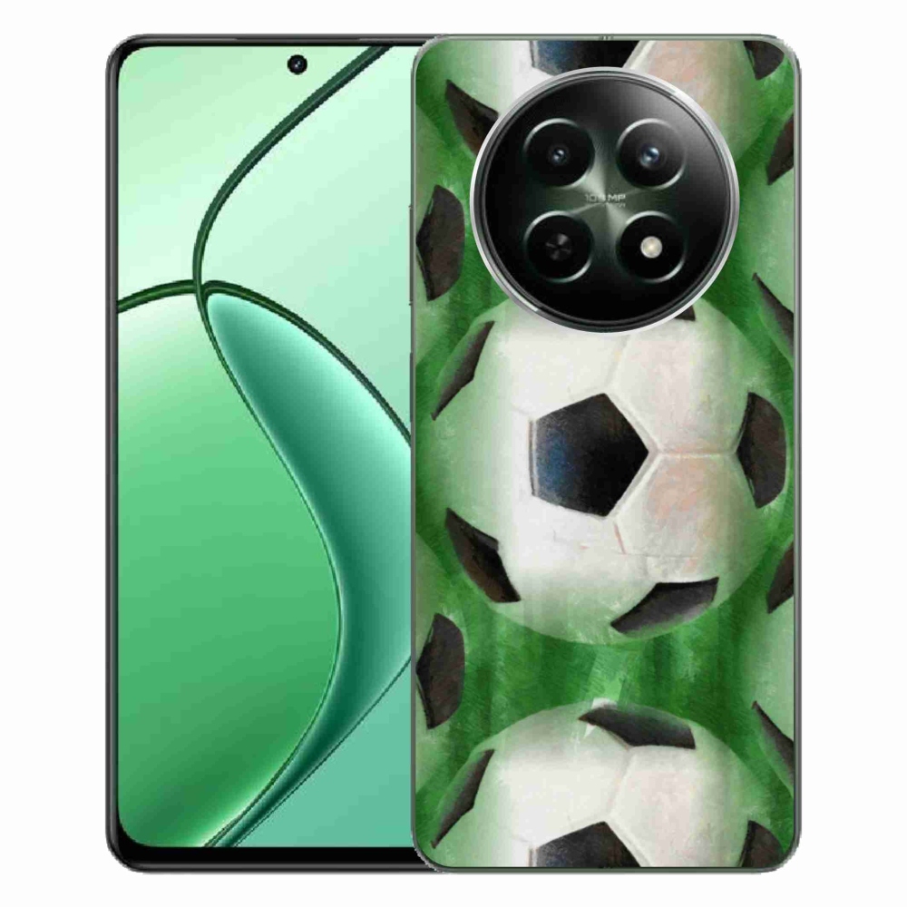 Gélový kryt mmCase na Realme 12 5G/12x 5G - futbalová lopta