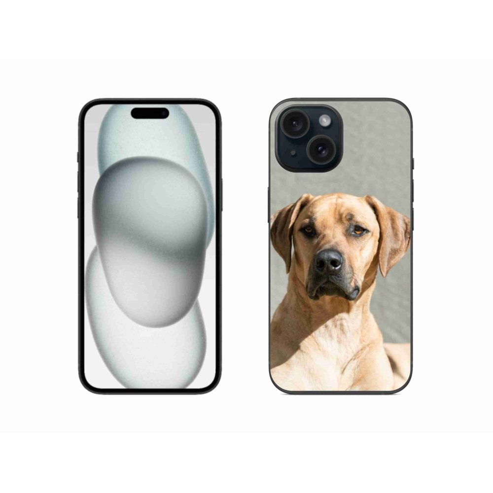 Gélový kryt mmCase na iPhone 15 - ridgeback