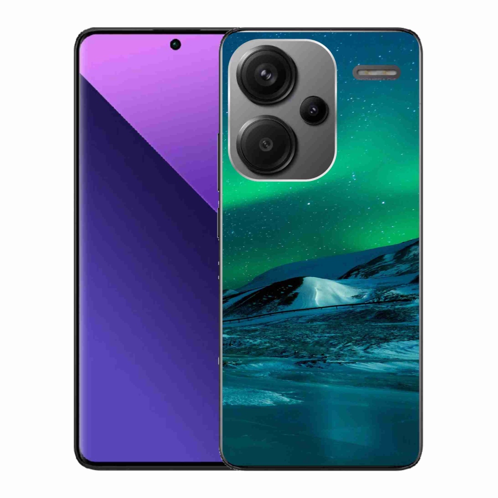 Gélový kryt mmCase na Xiaomi Redmi Note 13 Pro+ 5G - polárna žiara