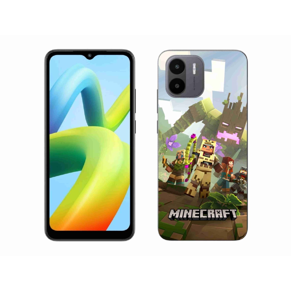 Gélový kryt mmCase na Xiaomi Redmi A1 - minecraft 1