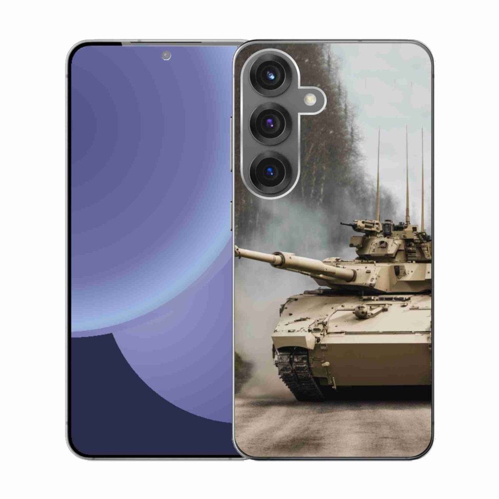 Gélový kryt mmCase na Samsung Galaxy S25 - tank 1