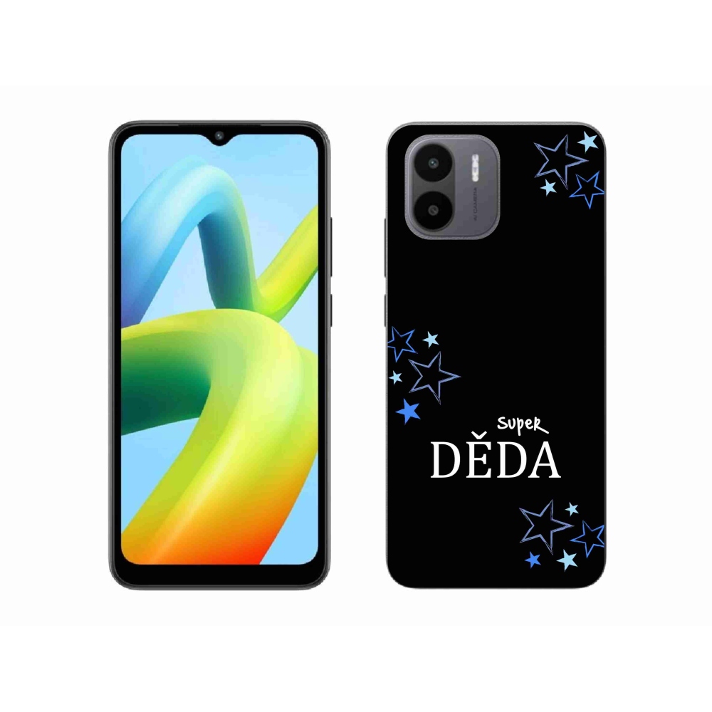 Gélový kryt mmCase na Xiaomi Redmi A1 - super dedo čierne pozadie