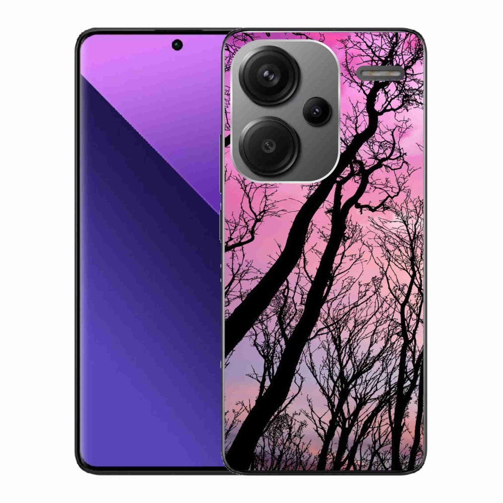 Gélový obal mmCase na Xiaomi Redmi Note 13 Pro+ 5G - opadané stromy