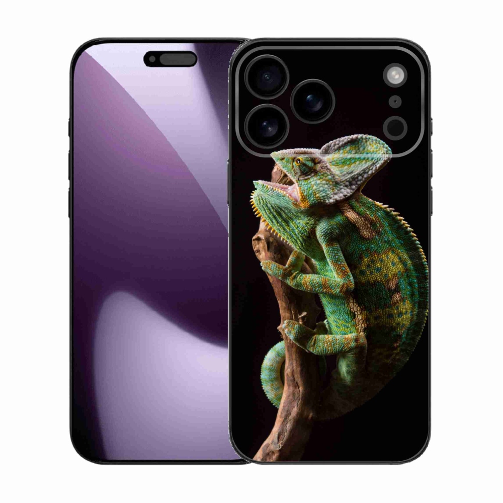 Gélový kryt mmCase na iPhone 17 Pro Max - chameleón