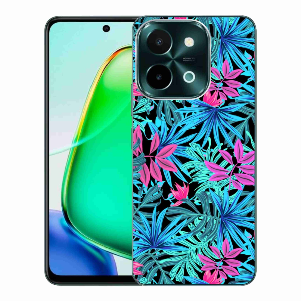 Gélový kryt mmCase na Vivo Y28 - kvety 3
