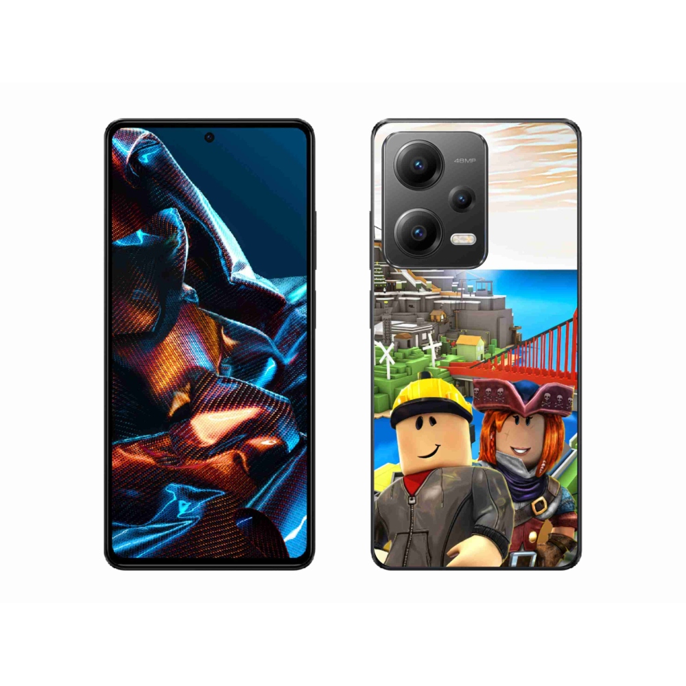 Gélový kryt mmCase na Xiaomi Redmi Note 12 Pro 5G - roblox 1