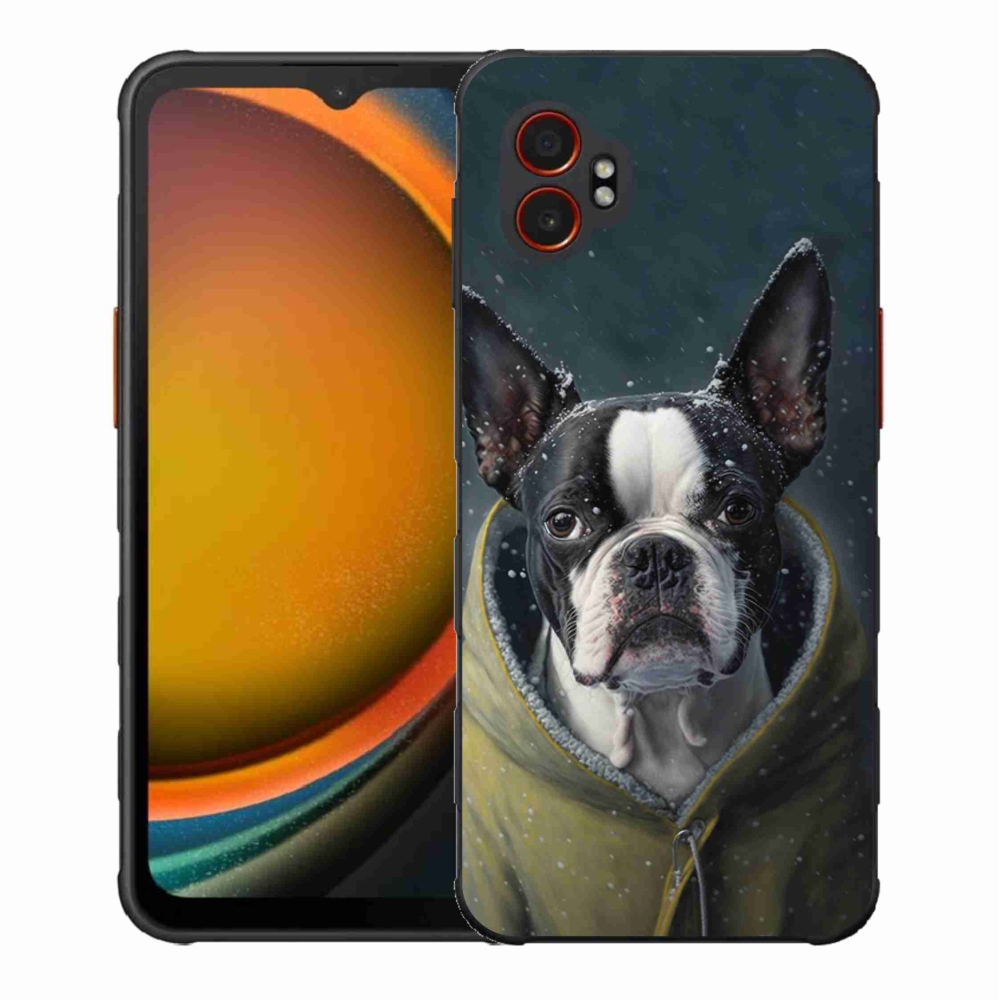 Gélový kryt mmCase na Samsung Galaxy Xcover 7 Pro - buldoček