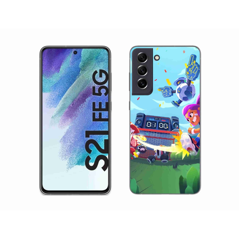 Gélový kryt mmCase na Samsung Galaxy S21 FE 5G - brawl stars 1