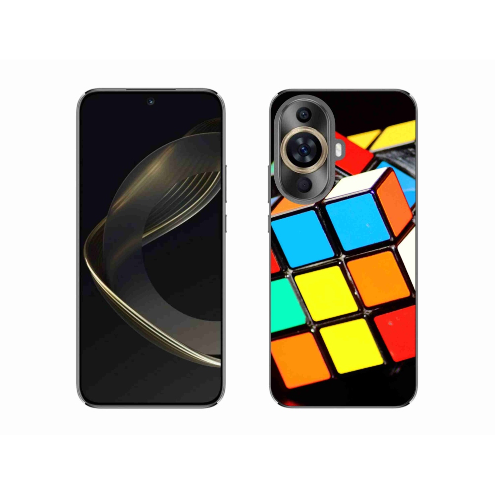 Gélový obal mmCase na Huawei Nova 11 - rubikova kocka