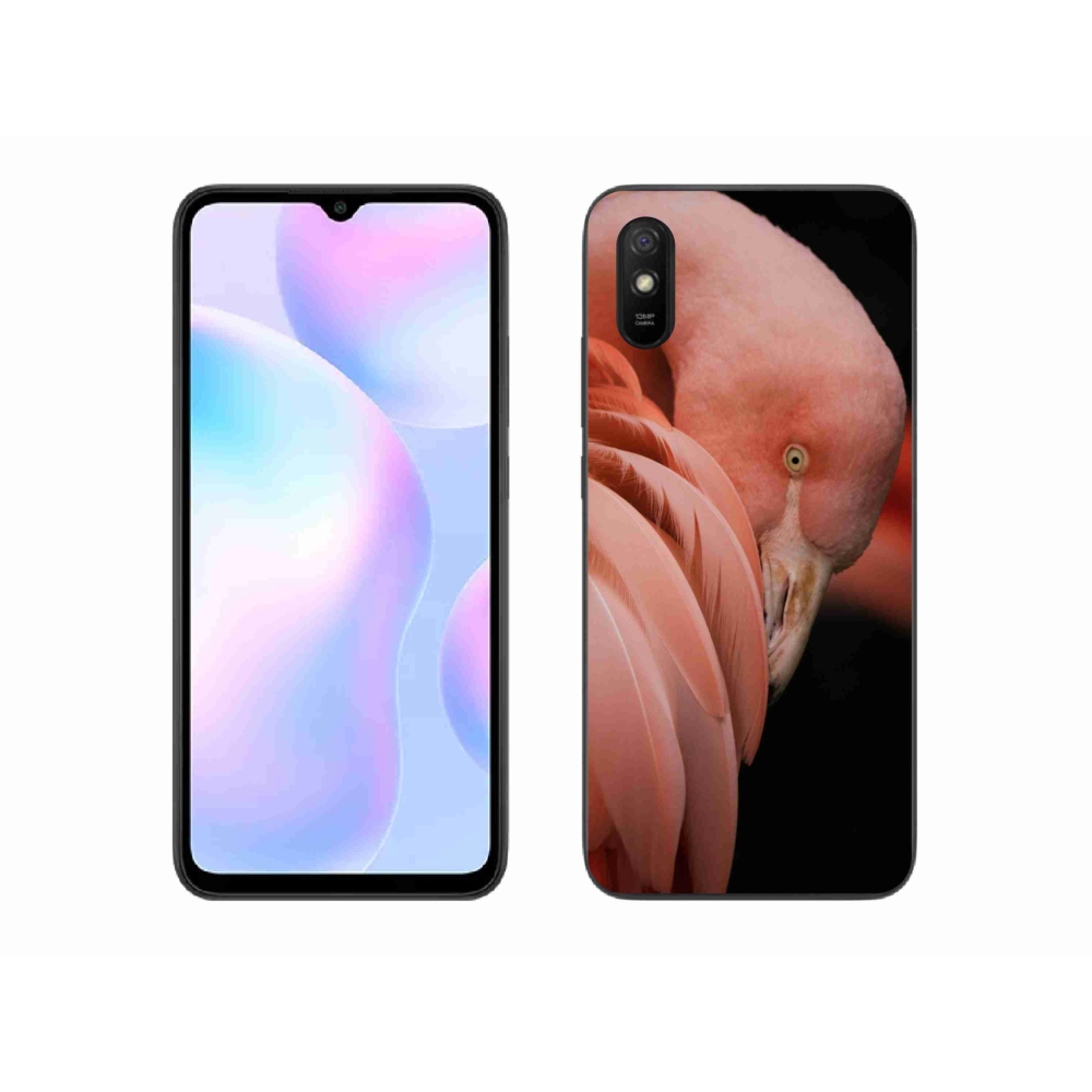 Gélový kryt mmCase na Xiaomi Redmi 9AT - plameniak 3