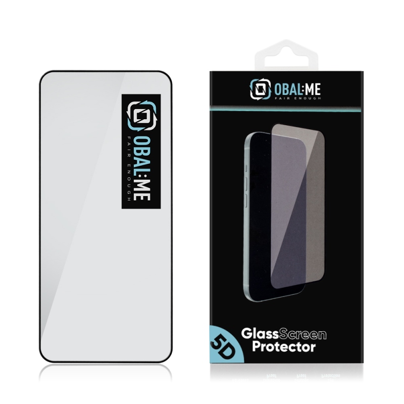 OBAL:ME 5D Tvrdené Sklo pre Motorola Edge 50 Neo Black