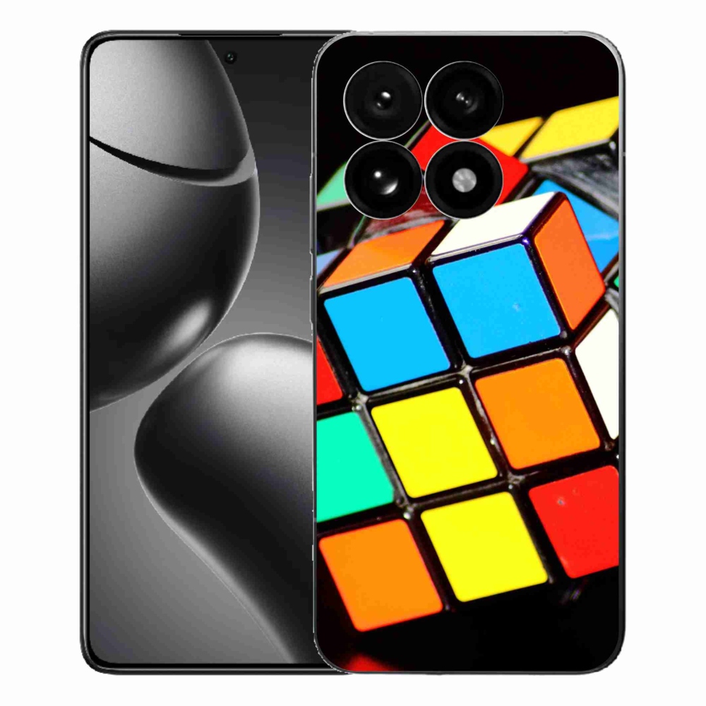 Gélový kryt mmCase na Xiaomi 15T - rubikova kocka