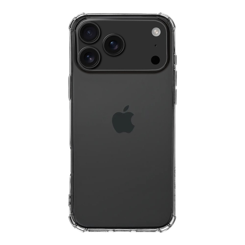 Taktický kryt TPU Plyo pre Apple iPhone 17 Pro Max Transparent