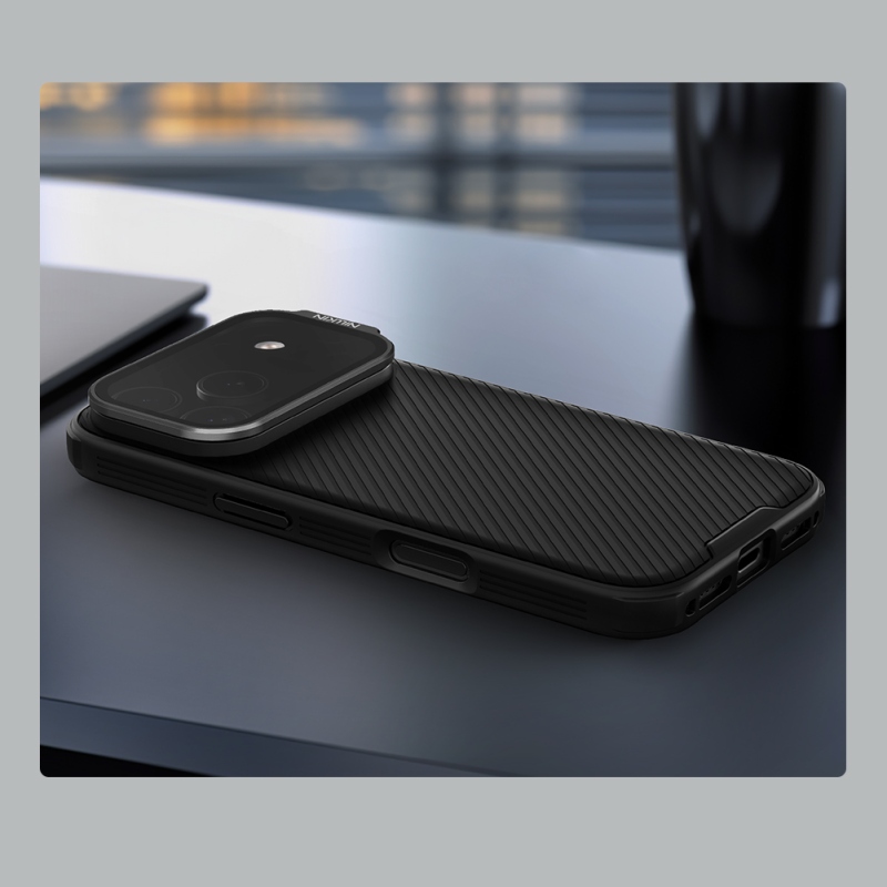 Nillkin CamShield Prop zadný kryt pre Apple iPhone 17 Pro Black