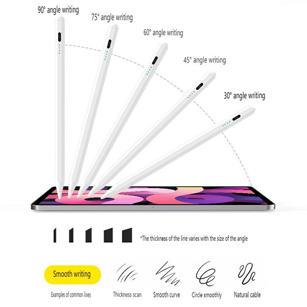 Aktívne dotykové pero pre iPad s magnetickým uchovaním