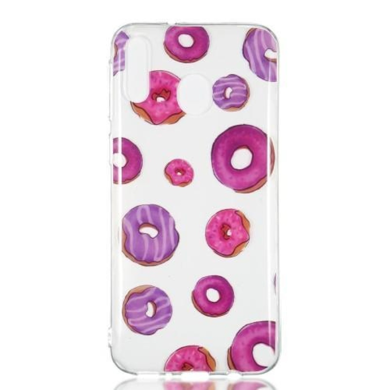 Patt gélový obal na mobil Samsung Galaxy M20 - donut